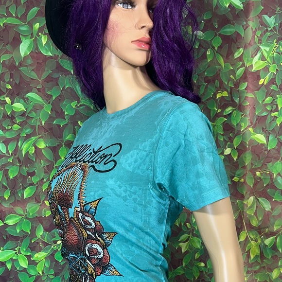 Affliction Women’s T-Shirt - Picture 3 of 10